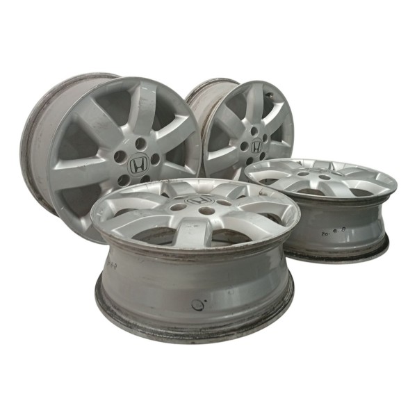 Jogo Aro Liga Leve 17 Honda Crv 2007 2008 2009