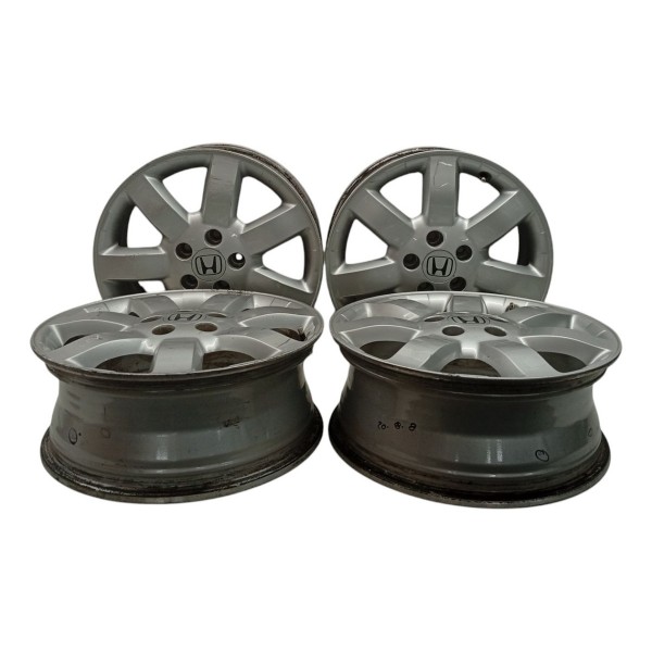 Jogo Aro Liga Leve 17 Honda Crv 2007 2008 2009