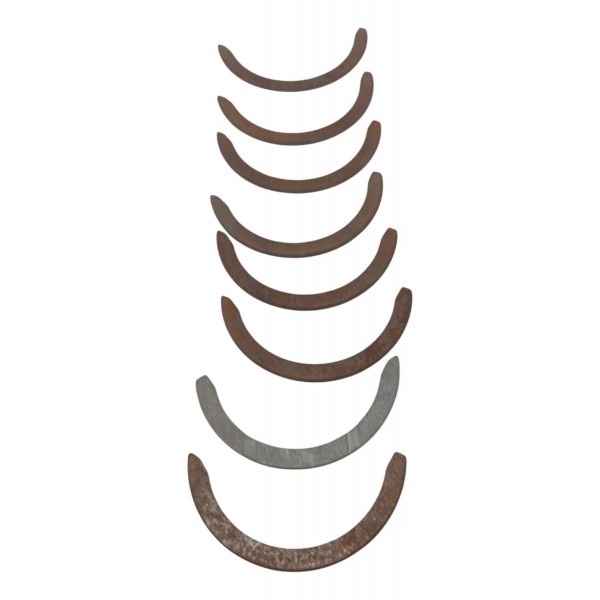 Kit 8 Presilhas Encosto Ford Ecosport 1.3 8v 2010 2011 2012