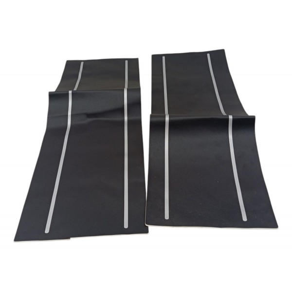 Faixa Soleira Porta Volkswagen Up 2015 2016 2017 2018 2019 Cinza