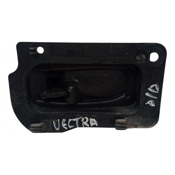 Maçaneta Interna Dianteira Direita Gm Vectra 98 99 2000 Preto Dianteira