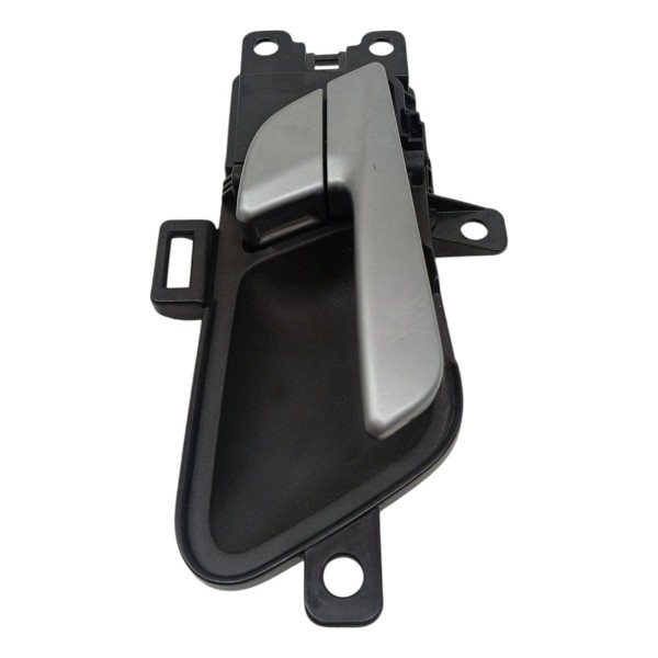 Maçaneta Interna Traseira Direita Hyundai Creta 2019 2020 - Prateado - Dianteira/traseira