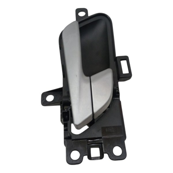 Maçaneta Interna Traseira Direita Hyundai Creta 2019 2020 - Prateado - Dianteira/traseira