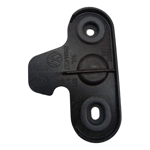 Suporte Paralama Dianteiro Esquerdo Volkswagen Amarok 2017 Preto