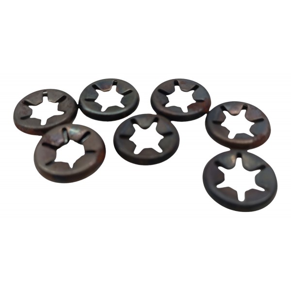 Kit 8 Arruelas Trava Dobradiças Portas Chevrolet S10 Blazer