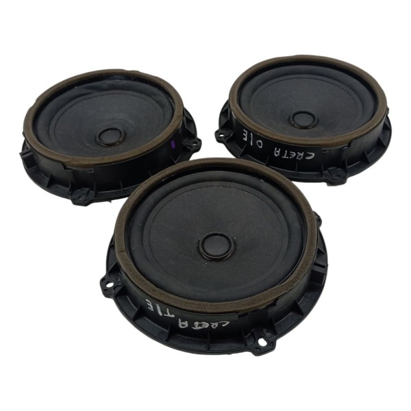 Kit 3 Auto Falante Porta Hyundai Creta 2019 2020