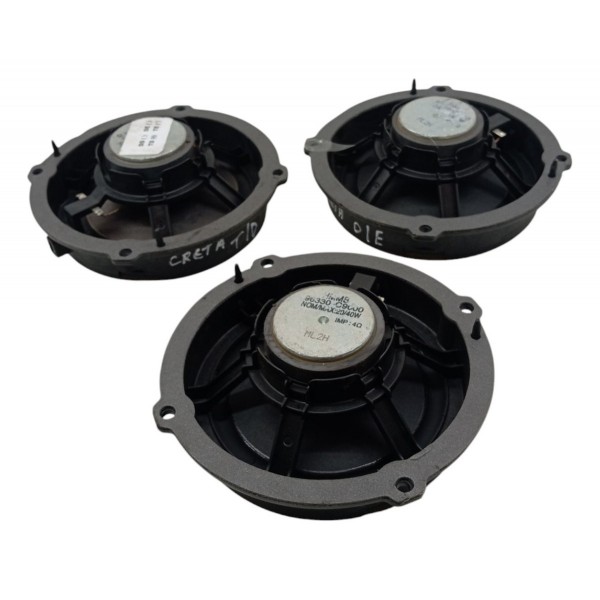 Kit 3 Auto Falante Porta Hyundai Creta 2019 2020