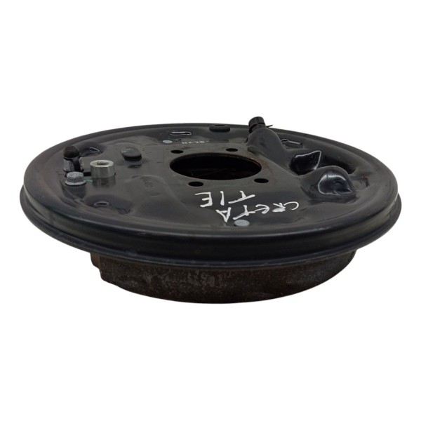 Espelho Sapata Freio Traseiro Esquerdo Hyundai Creta 2018 Preto