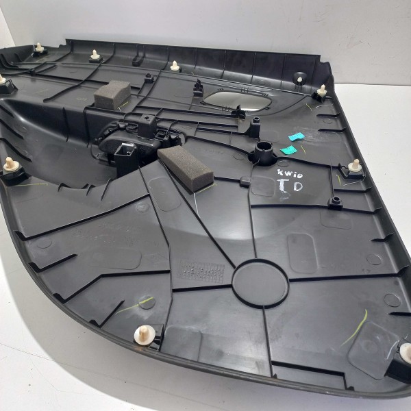 Forro Porta Traseiro Direito Renault Kwid 2020 Preto