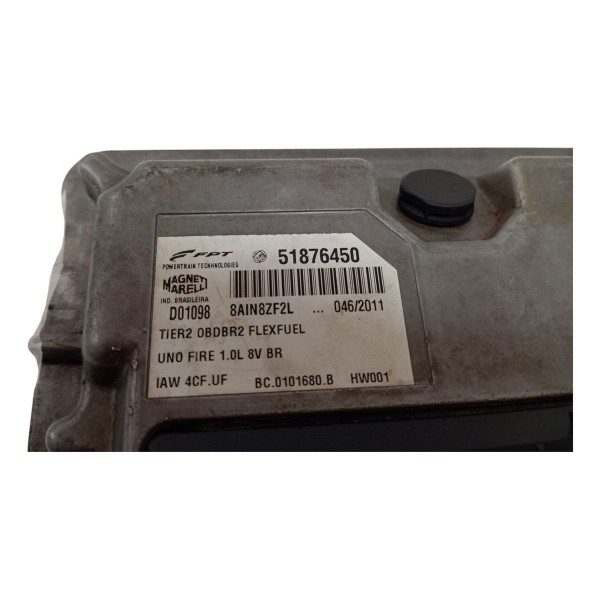 Modulo Injeção Fiat Uno 1.0 2009 2010 2011