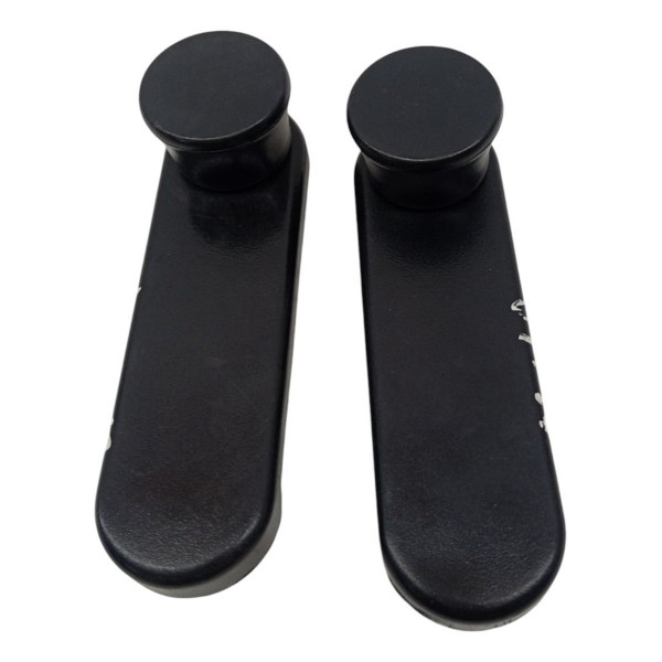 Par Manivela Vidro Manual Traseiro Fiat Uno 2009 2010 2011 Preto