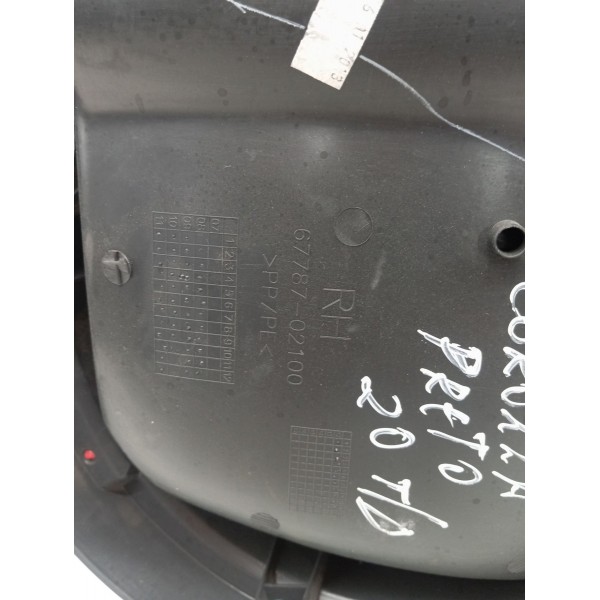 Forro Porta Traseira Direita Toyota Corolla 2013 2014 2015