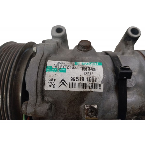 Compressor Ar Condicionado Citroen C4 Pallas 2008 2009