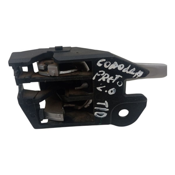 Maçaneta Interna Dianteira Direita Toyota Corolla 2013 2014 - Prateado - Dianteira