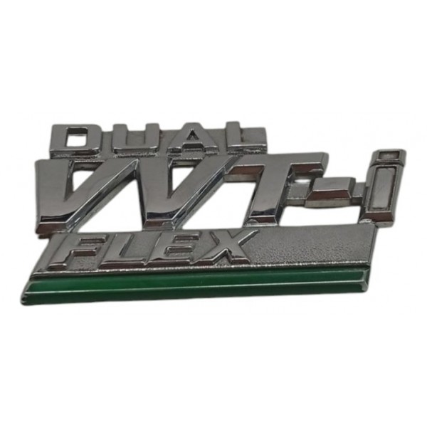 Emblema Vvt-i Flex Toyota Corolla 2013 2014 2015