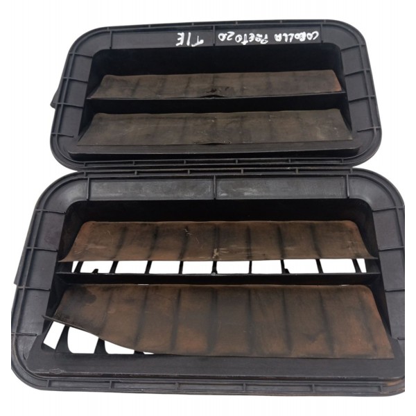 Grade Difusor Saída Ar Traseira Toyota Corolla 2013 2014