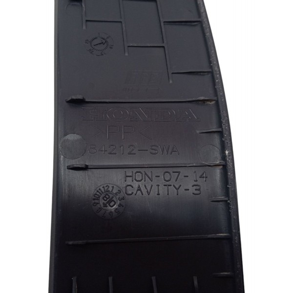 Soleira Porta Traseira Direita Honda Crv 2.0 2008 2009 2010 Preto