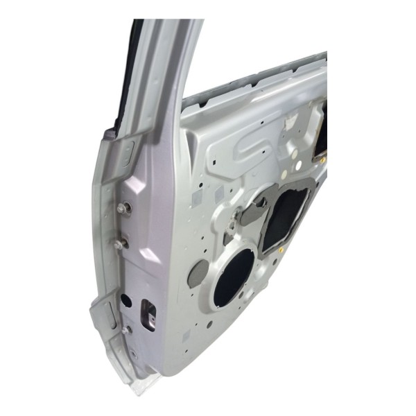 Porta Traseira Esquerda Ford Ecosport 2008 2009 Traseira Esquerdo Prateado