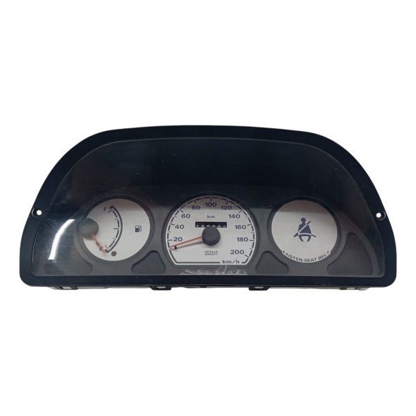 Painel Instrumento Fiat Uno 96 97 98 Detalhe Acrílico Preto