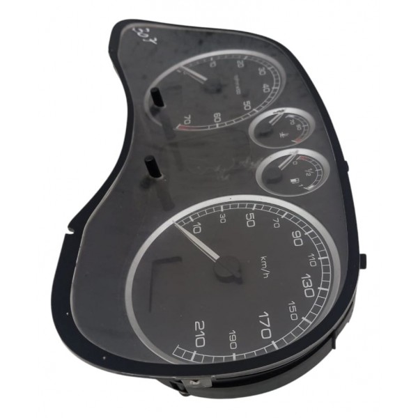 Painel Instrumento Peugeot 307 2005 Acrílico Arranhado - Preto