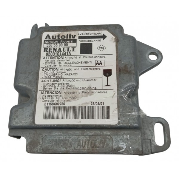 Kit Airbag Capa Painel Tabelier Renault Scenic 2002