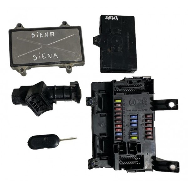 Kit Code Modulo Injeção Fiat Gran Siena 1.6 16v