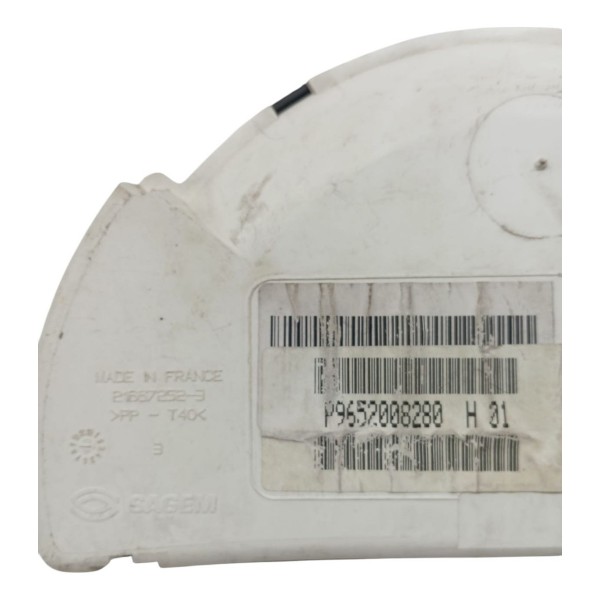 Painel Instrumento C3 1.4 2009 2011 Acrílico Detalhes Preto