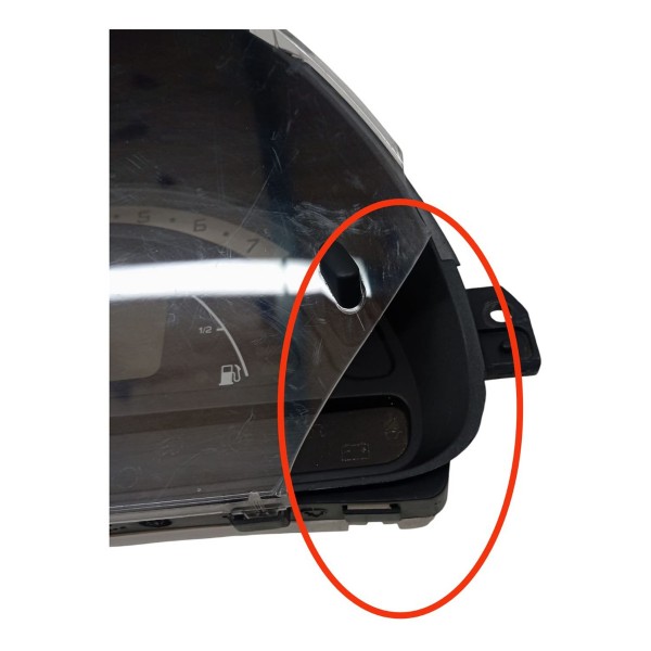 Painel Instrumento C3 1.4 2009 2011 Acrílico Detalhes Preto