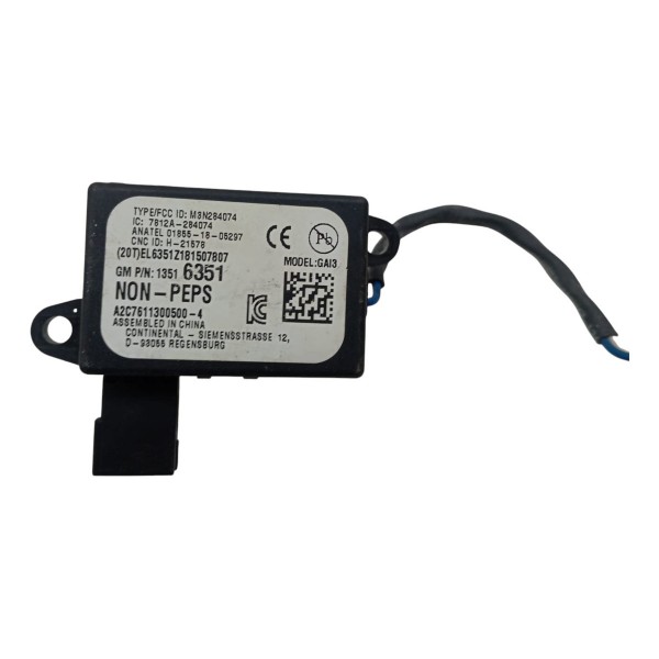 Kit Code Injeção Chevrolet Onix 1.4 2018 2019