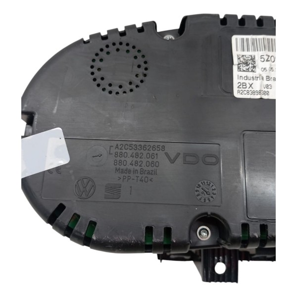 Painel Instrumentos Volkswagen Fox  2009 2010 2011 2012 - Preto