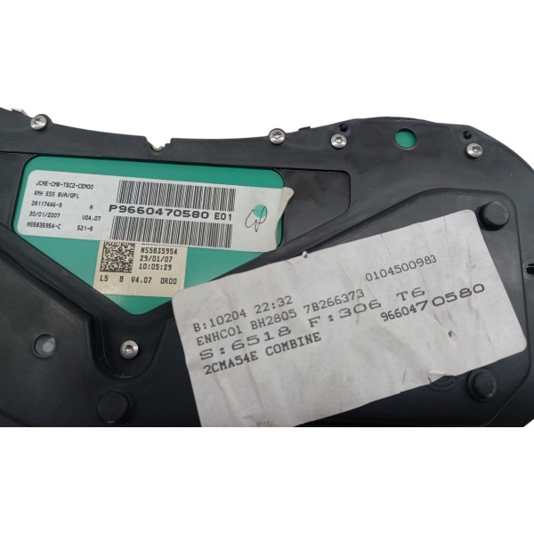 Painel Instrumento Peugeot 307 - Preto