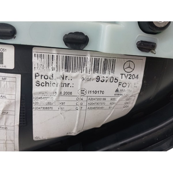 Forro Porta Traseiro Esquerdo Completo Mercedes C200 2009