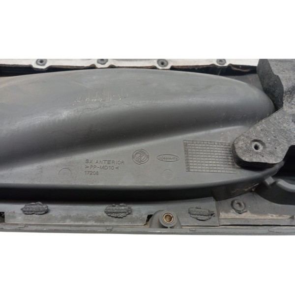 Forro Porta Dianteira Esquerda Fiat Punto 2007 Preto
