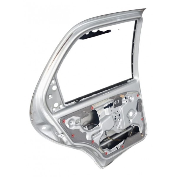 Porta Traseira Esquerda Fiat Palio 2010 2011 2012 Traseira Esquerdo Prateado