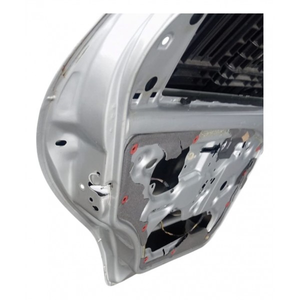 Porta Traseira Esquerda Fiat Palio 2010 2011 2012 Traseira Esquerdo Prateado