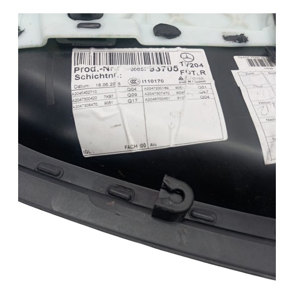 Forro Porta Traseiro Direito Mercedes C200 2009 2010