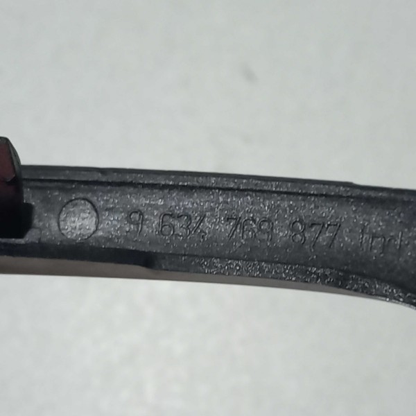 Moldura Maçaneta Interna Dianteira Esquerda Peugeot 307 Preto Dianteira