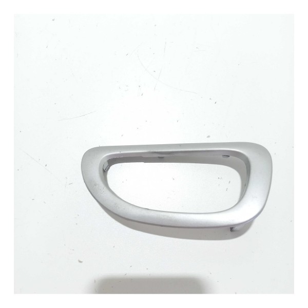 Moldura Maçaneta Interna Dianteira Esquerda Peugeot 307 Preto Dianteira