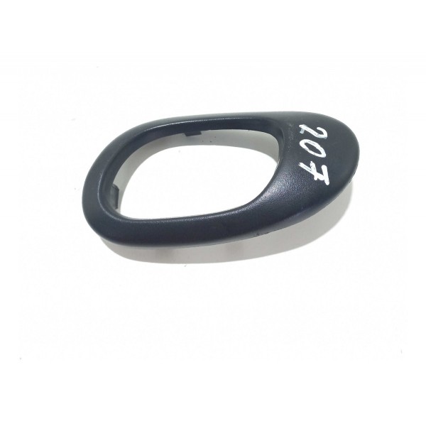 Moldura Maçaneta Interna Dianteira Esquerda Peugeot 207 Preto