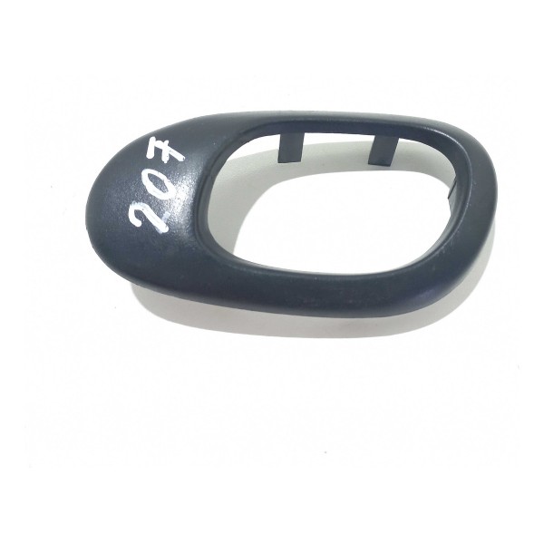 Moldura Maçaneta Interna Dianteira Esquerda Peugeot 207 Preto