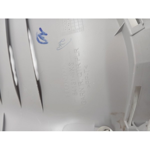 Acabamento Coluna Traseira Direito Honda Crv 2.0 2008 2009