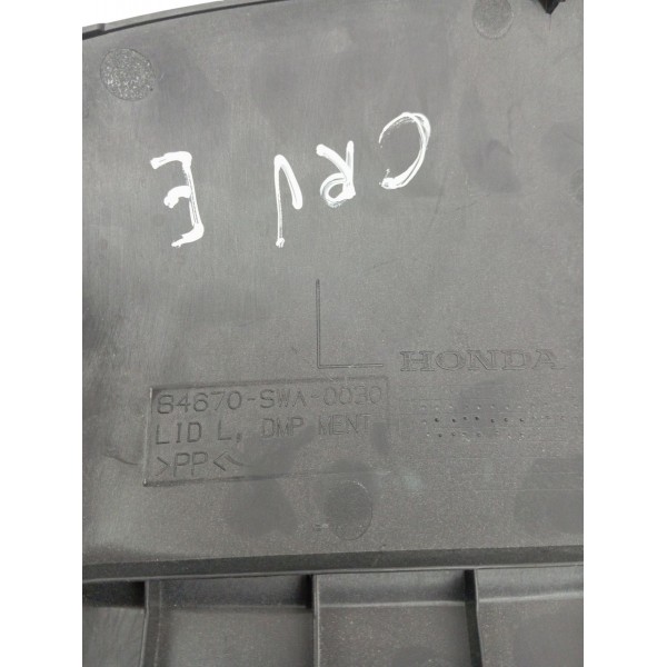 Soleira Acabamento Traseiro Esquerdo Honda Crv 2.0 2008 Preto