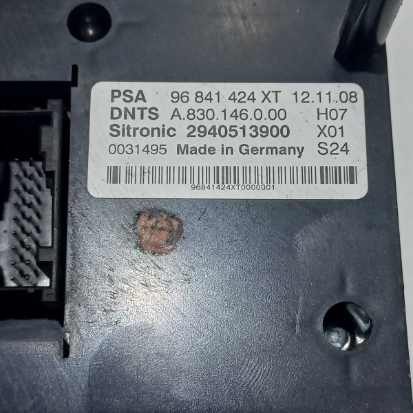 Comando Ar Condicionado Digital Peugeot 207 2007 2008 2009