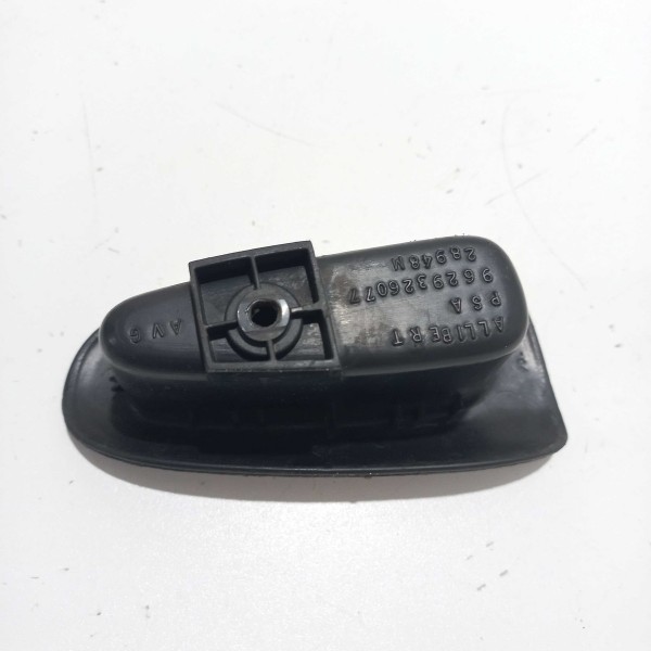 Puxador Porta Dianteira Esquerda Peugeot 207 Preto