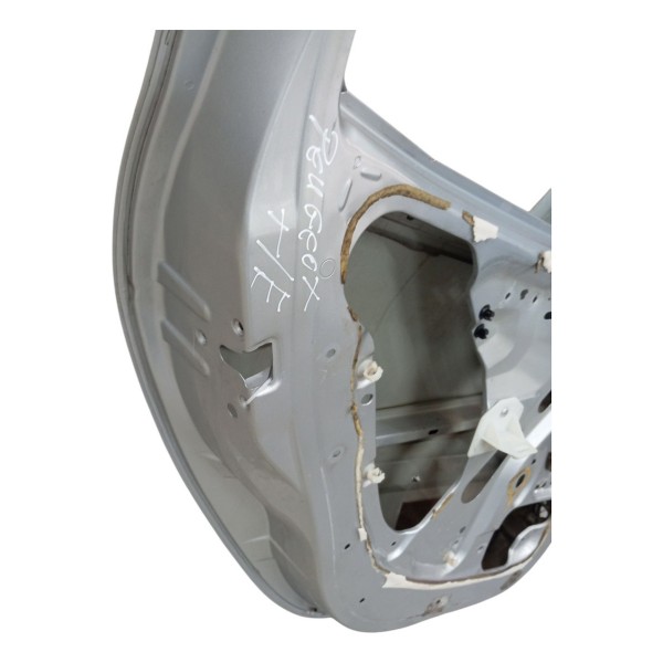 Porta Traseira Esquerda Peugeot 206 2004 2005 2006 Traseira Esquerdo Prateado