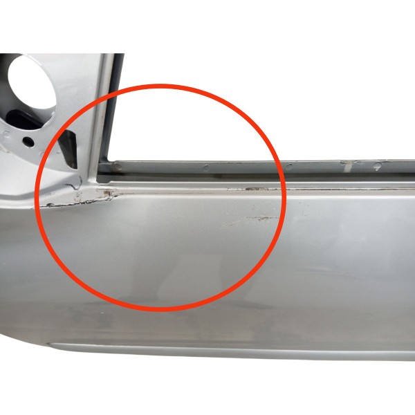 Porta Dianteira Esquerda Peugeot 206 2004 2005 2006 Esquerdo Prateado Dianteira