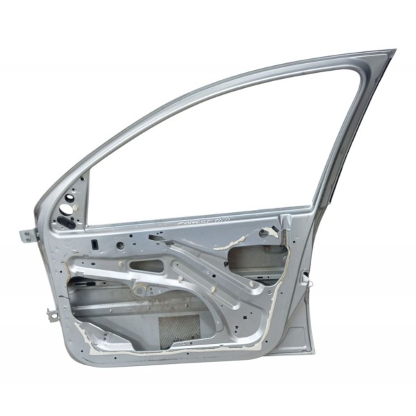 Porta Dianteira Direita Peugeot 206 2004 2005 Detalhe Dianteira Direito Prateado