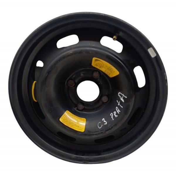 Aro 15 Citroen C3 Tendence 2014 2015 Preto