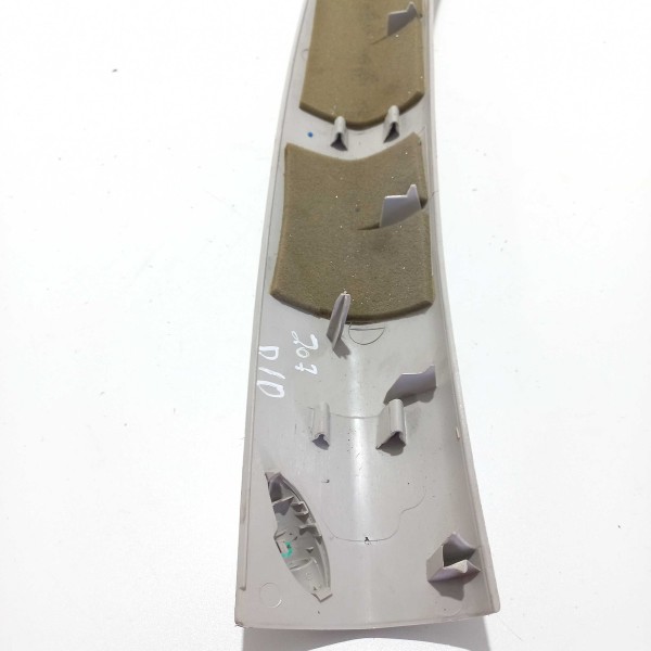 Moldura Acabamento Coluna Parabrisa Direito Peugeot 207 Cinza