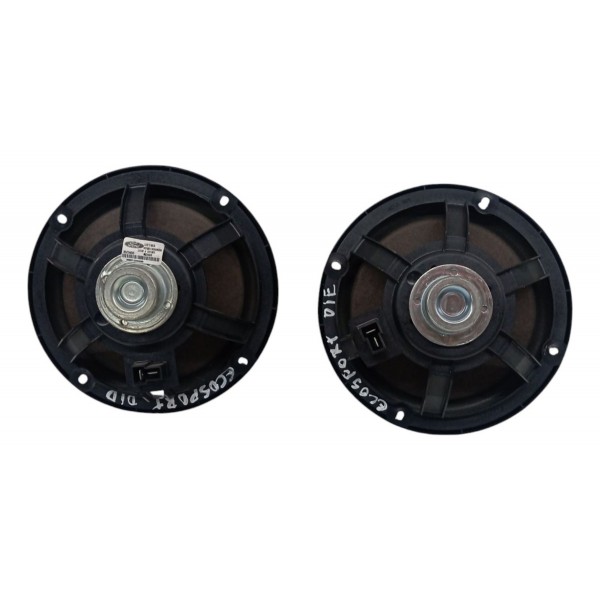 Par Auto Falantes Dianteiros Ford Ecosport 2007 2008 2009 Preto